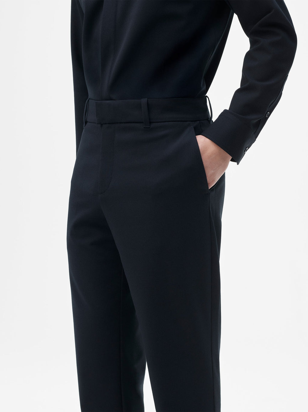 JACQUES NYC INC. Wool Stretch Trouser