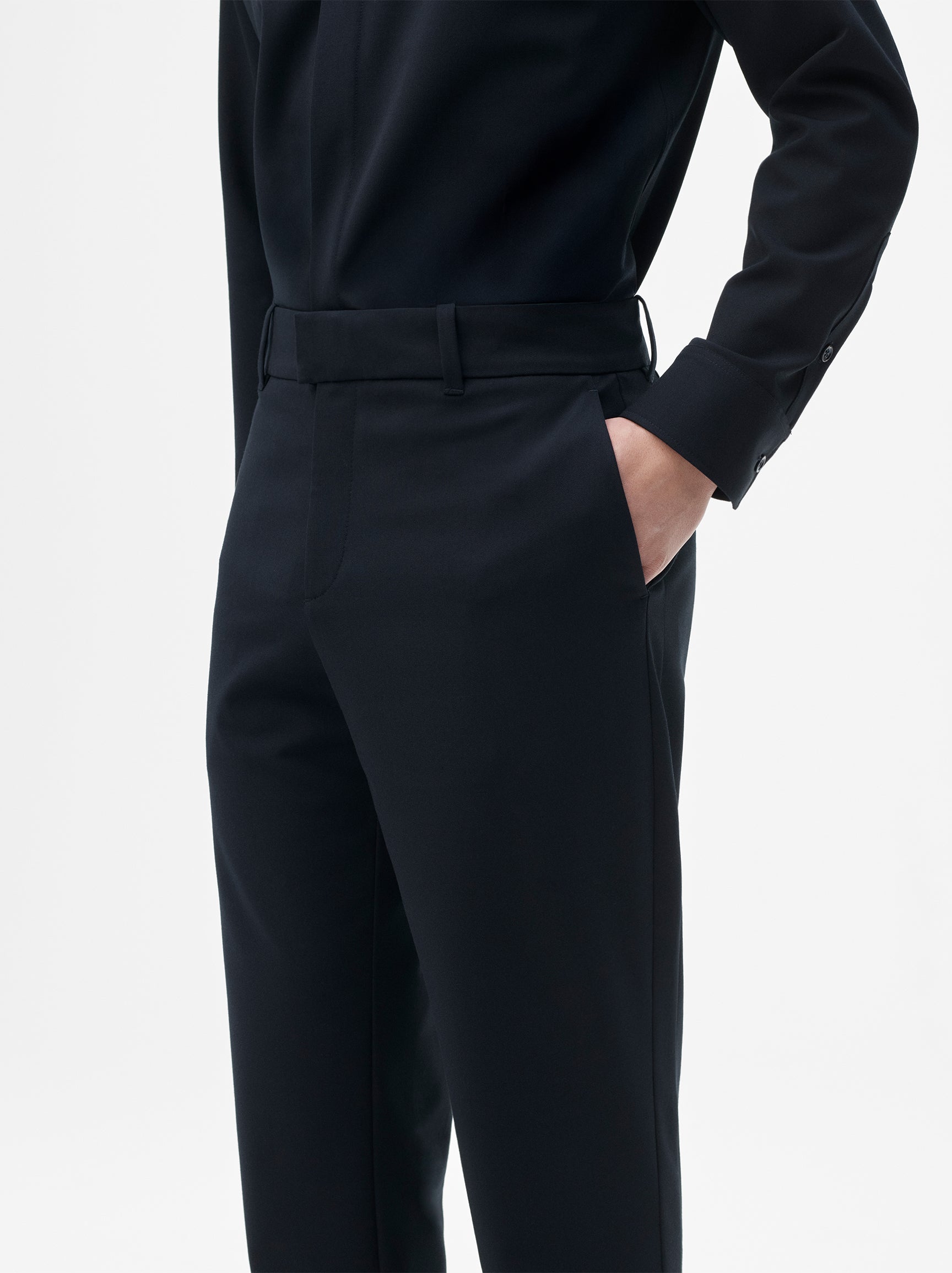JACQUES NYC INC. Wool Stretch Trouser