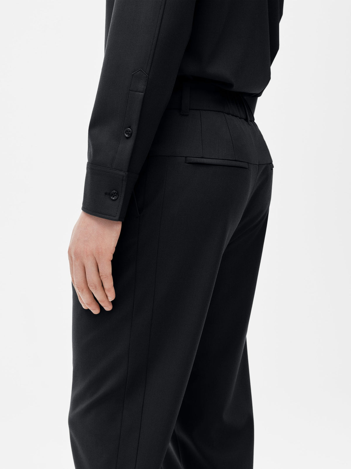 JACQUES NYC INC. Wool Stretch Trouser