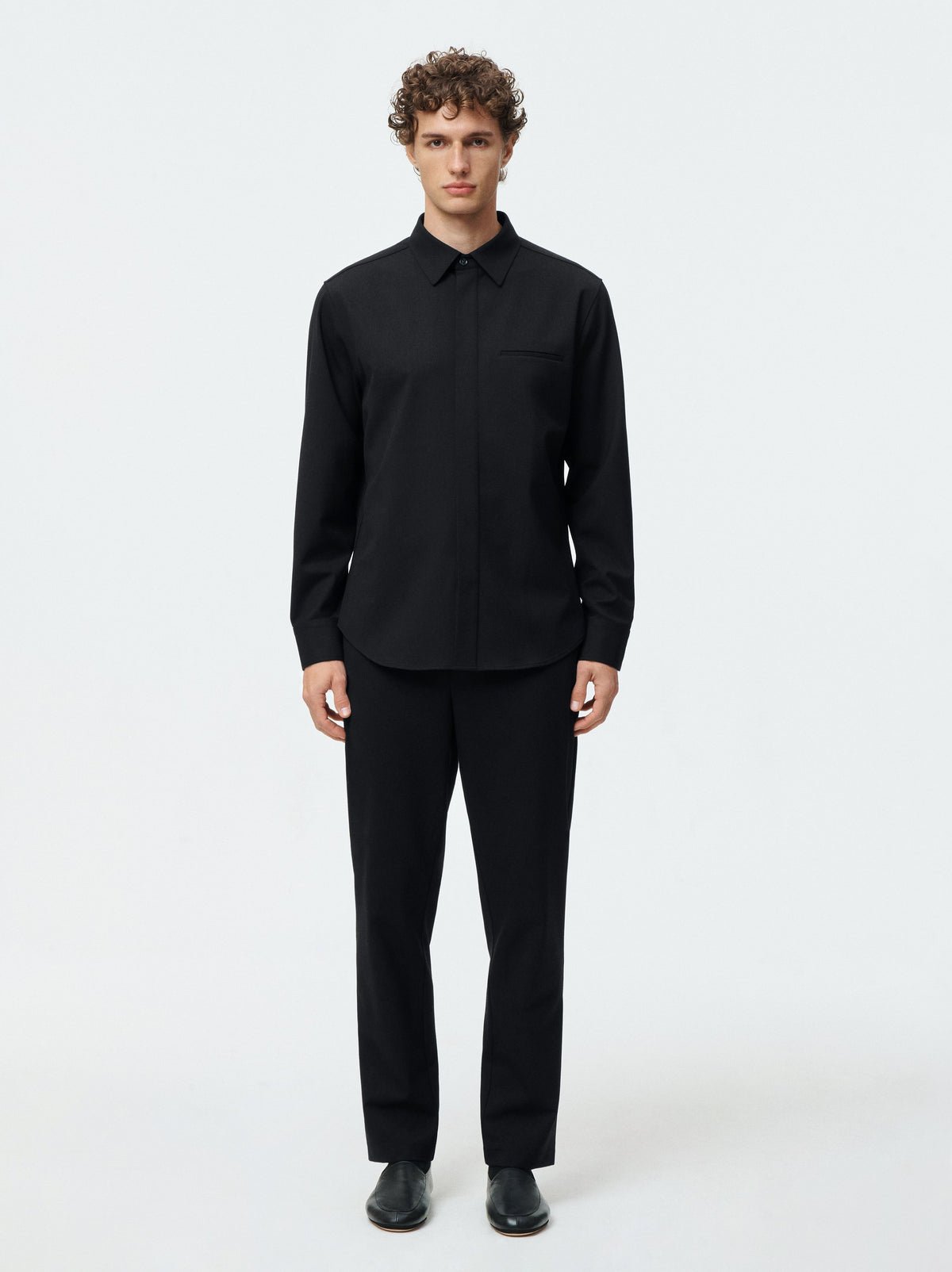 JACQUES NYC INC. Wool Stretch Trouser