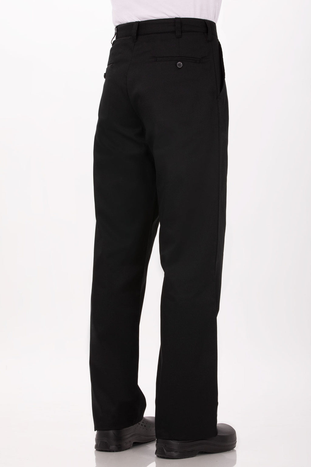 Chef Works Men's Basic Chef Pants Poly-Cotton